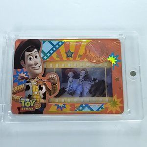 Toy Story Woody Disney 100 Pixar 37th Anniversary Oscars Trading Card Film Cell